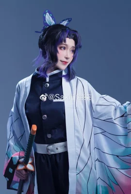 악마 학살자: Kimetsu no Yaiba Butterfly Ninja @Sakiiiilingqi (9 사진)