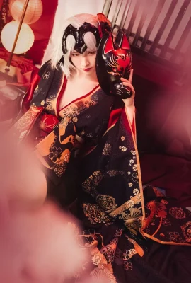 FGO Black Joan of Arc Oiran@明丝_CatN (사진 9 장)