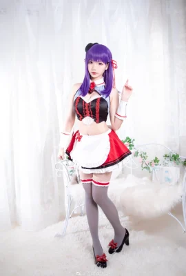 “Fate/EXTRA” 마토 사쿠라 섹시 메이드 코스프레[CN: 유키하루 아스트라](9 장)