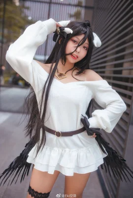 OVERLORD Albedo@九十九元(사진: @EkiAirborne)(반딧불이 애니메이션 및 게임 카니발)(사진 9장)