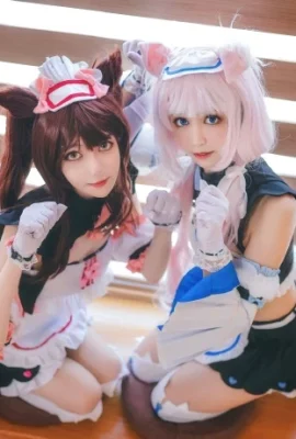 초콜릿과 바닐라 초콜릿: @南桃Momoko, 바닐라: @亚恲桃桃屋 (9 사진)
