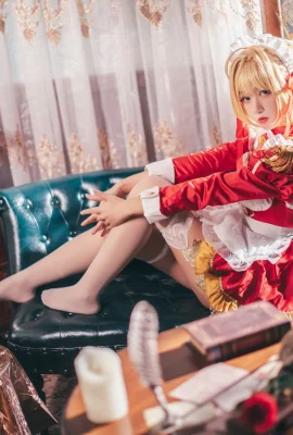 Fate/EXTRA Nero Claudius @蜽儿rikushi (9 사진)