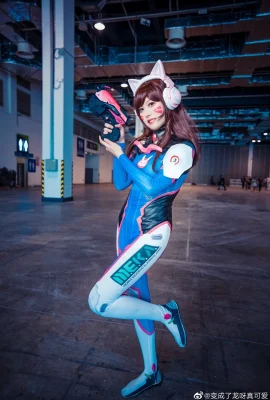 Overwatch dva @너무 귀여운 용으로 변했습니다 (ccg expo 2020) (9 장)