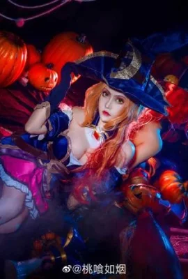 리그 오브 레전드 할로윈 매력적인 마녀 Miss Doom: @太喰如雨, Fury of the Storm: @诺米_CN光 (9 사진)