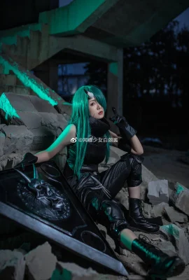 Arknights Star Bear @Internet 중독 소녀 Bai Langjiang (9 사진)