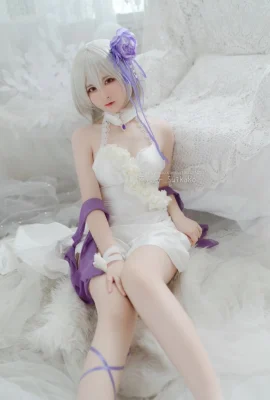 碧蓝航线 天狼星｜纯白蔷薇 @西瓜子_Suikako (9 photos)