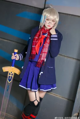 Fate/GrandOrder 迷之女主角x·alter @泡泡_咖啡因成瘾患者 (9 photos)