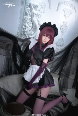 FGO Scathach cos 마스터 장인 팬 메이드 cn Qing Qingzi Ak (사진 9 장)