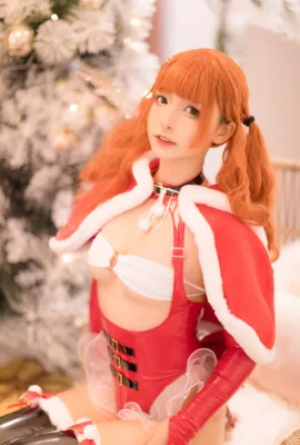 가구라자카 마유카 Cosplay 크리스마스 퀸 圣诞