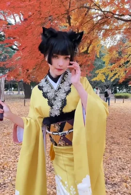 COSER GIRL ELY_EEE-NOVEBON 2024 년 컬렉션 테마 섹시한 실버 스커트 레드 고-스퀘어 onesie 쇼 완벽한 신체 유혹 사진 65p