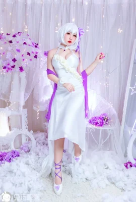 (토끼와 함께 연주) – Pure White Rose (15 사진)