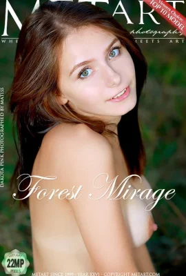 【Metart】 2025 년 4 월 25 일 – 다코타 핑크 – 숲 미라지 【120p】