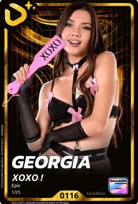 【istripper tr 2025 년 4 월 25 일 – 조지아 – Dolz 시리즈 시즌 6oxo! – 카드 g0116 0 50p】