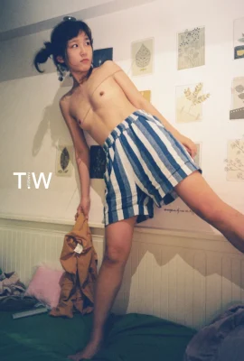 Tw Fang의 순수한 소녀 스타일 사진 작품 2 (27 사진)