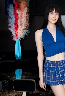 Amelia Riven – Blue Plaid (102 장의 사진)